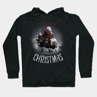 Steampunk Santa Claus, Christmas Artwork Hoodie